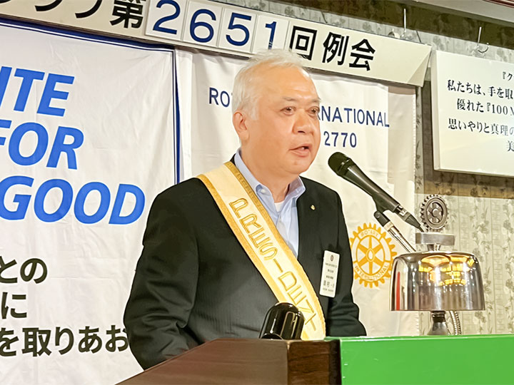岡村会長 挨拶②