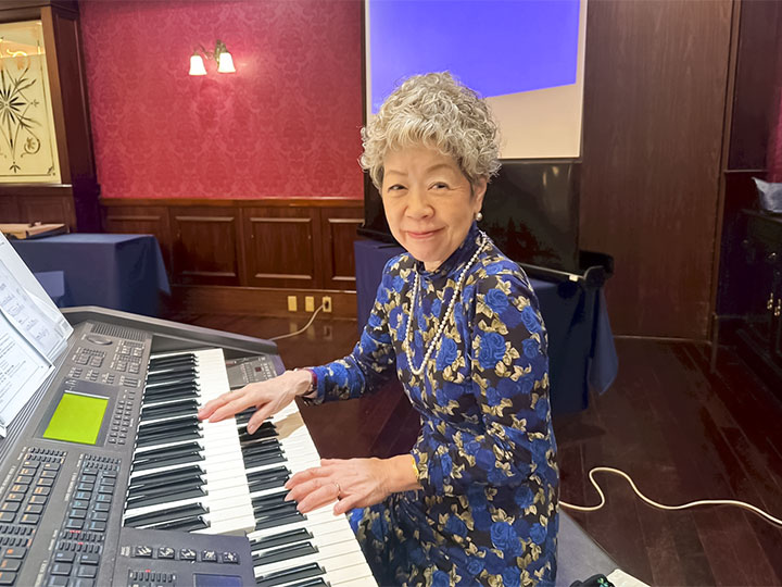 エレクトーン奏者:田中さん