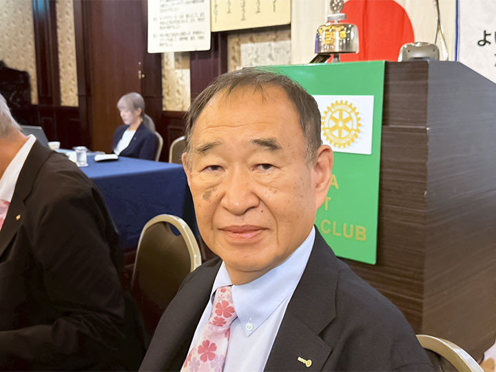 お客様:第2770地区大会実行委員会 実行委員長( 戸田RC )植野正裕( うえの まさひろ )様