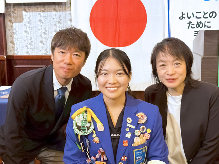 留学生 父 沼田広美様、母 沼田裕子様