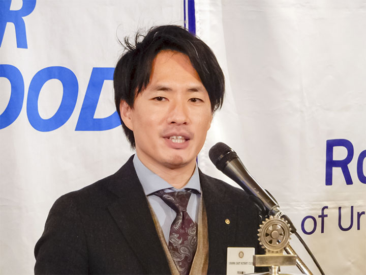 山中恭兵会員:入会挨拶