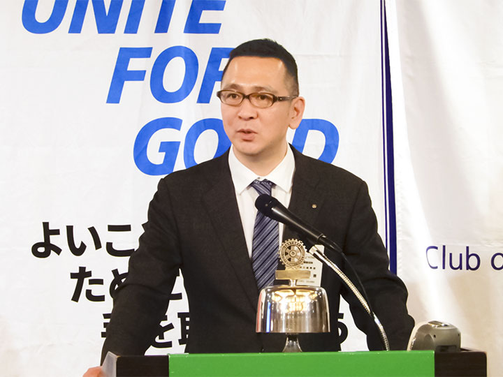 委員会報告:大澤国際交流委員長