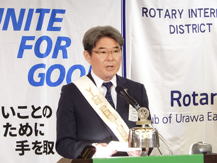 ビジター紹介:北清太郎副会長