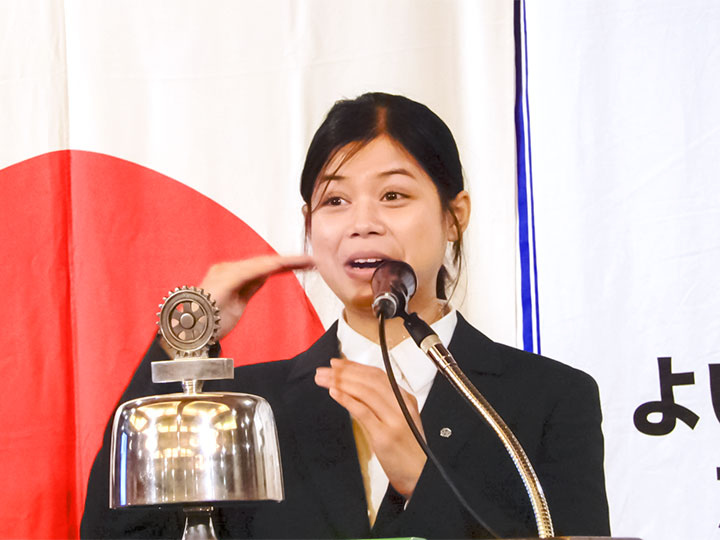 卓話:米山記念奨学について