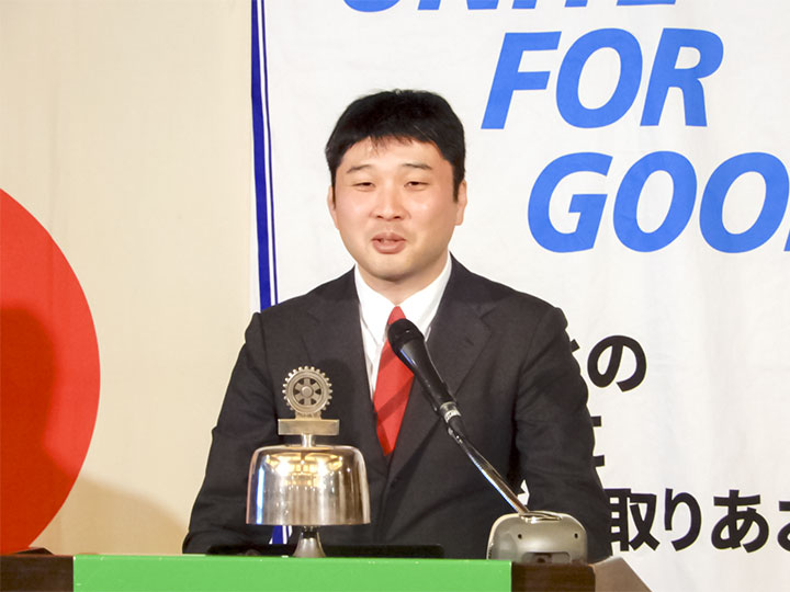 卓話者:自治医科大学医学部 助教 小佐見光樹 様