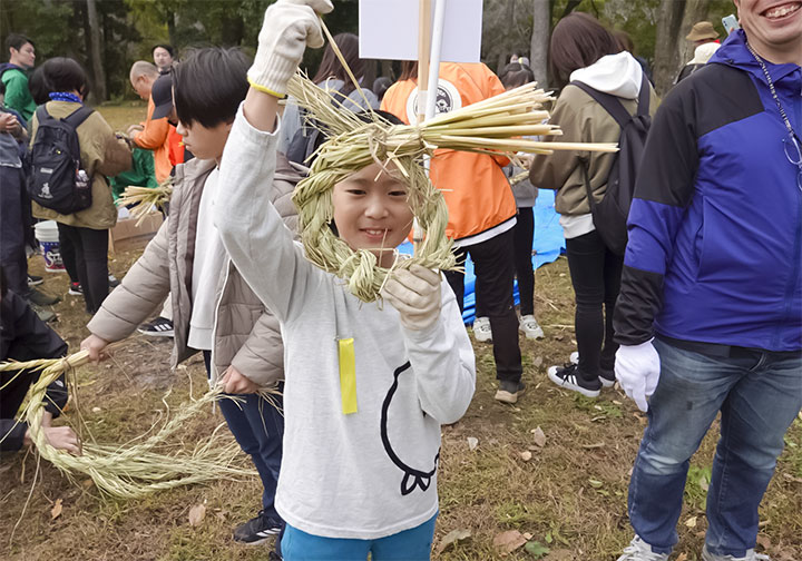 しめ縄ができたよ!