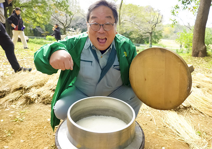 つやつやご飯が炊けた!