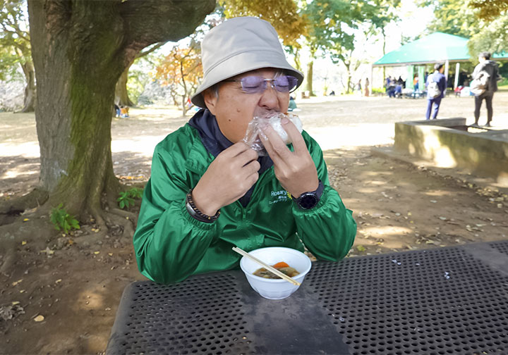 おむすびもトン汁も最高!