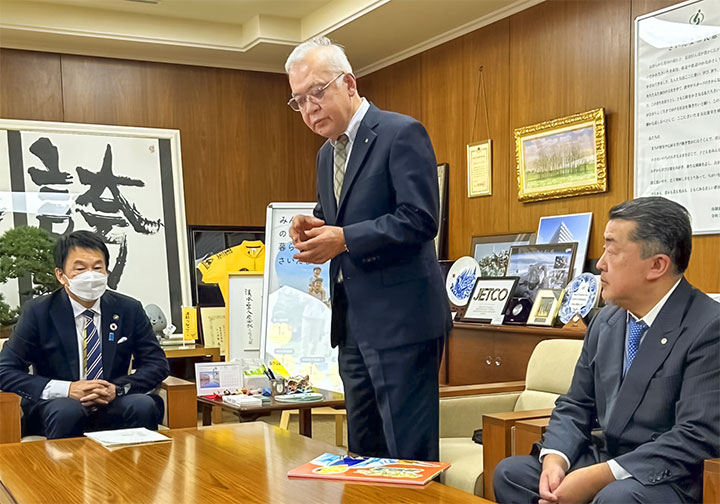 岡村会長挨拶②