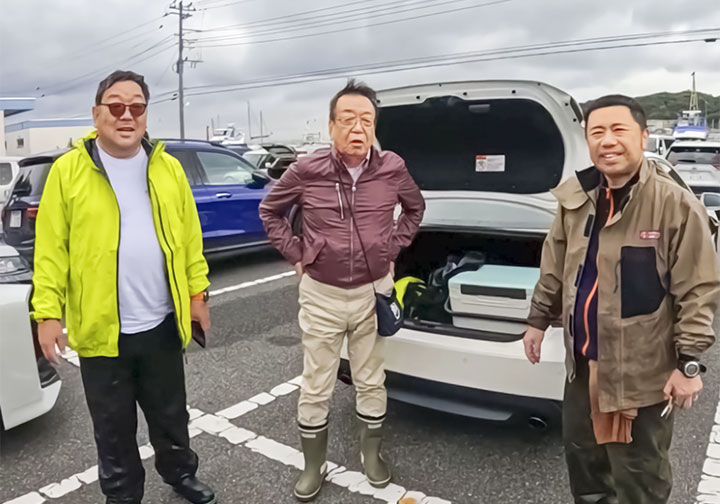 手塚会員、平田顧問、大野会員